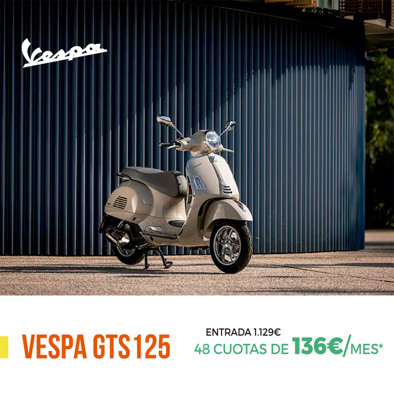 Vespa GTS 125 oferta Asturias