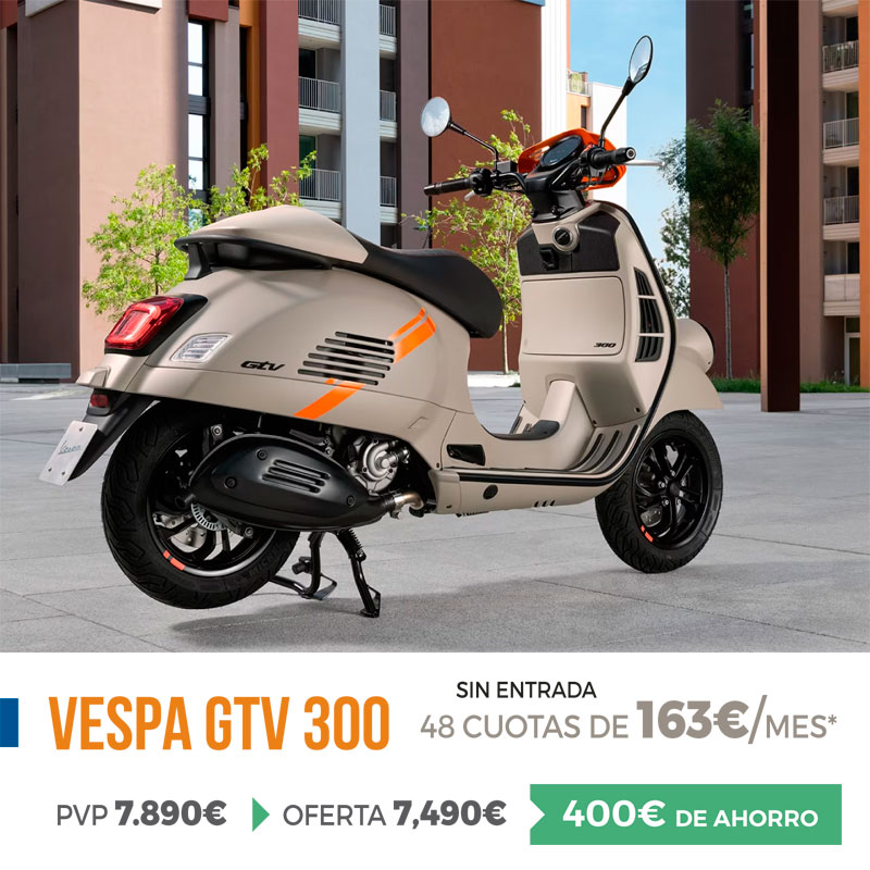 Vespa GTV 300 oferta Asturias